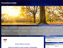 Tablet Screenshot of paramatmansvjetlo.net